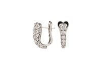 Orecchini Recarlo Donna Anniversary in Oro bianco Diamante E01CM747/040